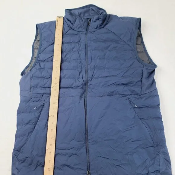 Lululemon Men's Navy Down For It Sleeveless Insulated Puffer Vest Size L - Picture 4 of 7